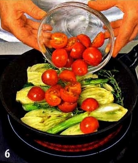 Филе макрели с овощами - фото шага 6