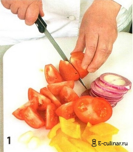 Говядина с овощным гарниром - фото шага 1