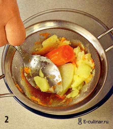 Картофельное пюре с морковью - фото шага 2