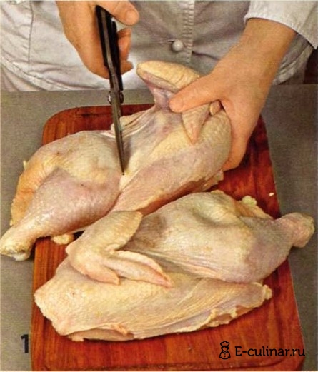 Курица с сырными крокетами - фото шага 1