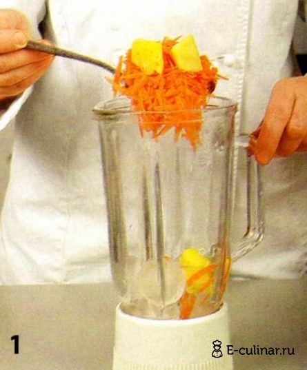 Морковно-ананасовый коктейль - фото шага 1