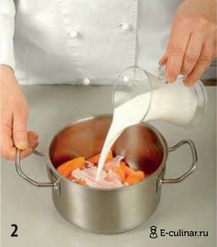 Пудинг из моркови с изюмом - фото шага 2