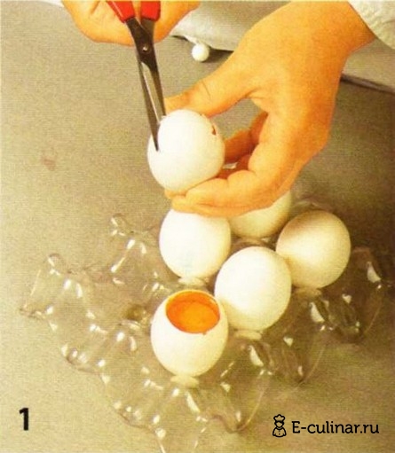 Пасхальные яйца из желе - фото шага 1