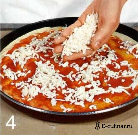 Пицца со сладкими перцами - фото шага 4