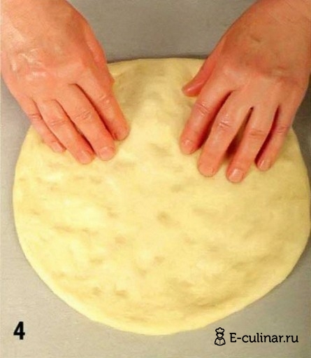 Пирог с заварным кремом и конфитюром - фото шага 4