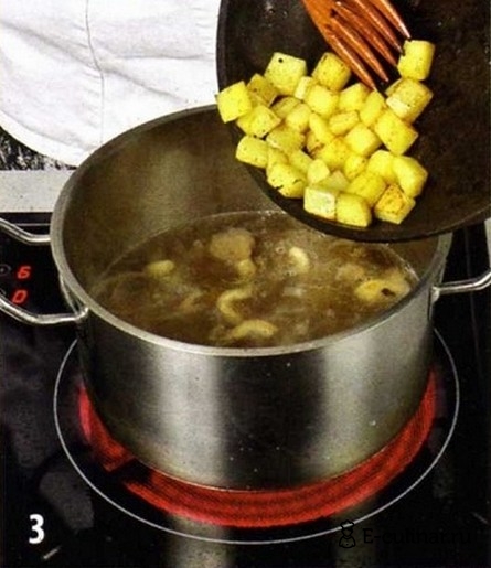 Рыбный суп с беконом - фото шага 3