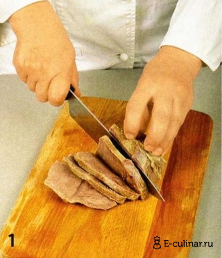 Салат-желе мясной с сыром - фото шага 1