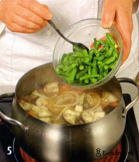 Суп из баранины с баклажанами - фото шага 5