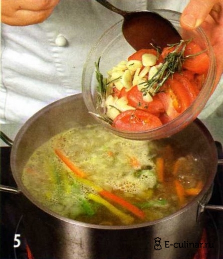 Суп из баранины с овощами - фото шага 5
