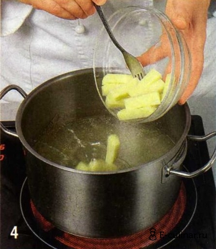 Суп из индейки с гренками - фото шага 4