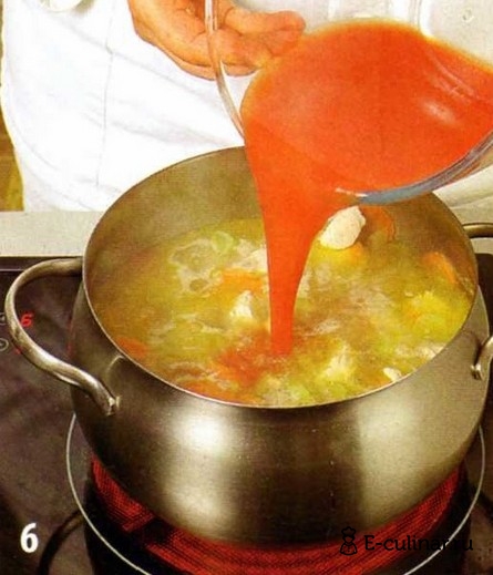 Суп из индейки с зеленой чечевицей - фото шага 6