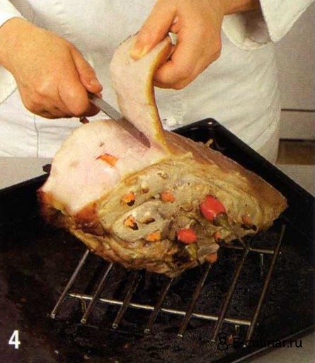 Запеченный свиной окорок - фото шага 4