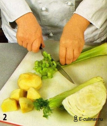 Зимние овощи под картофельной шубой - фото шага 2