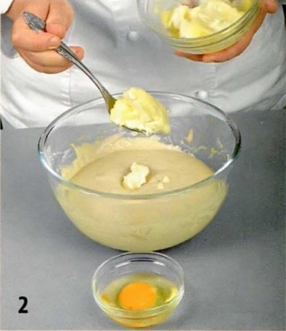 Булочки с пасхальными яйцами - фото шага 2