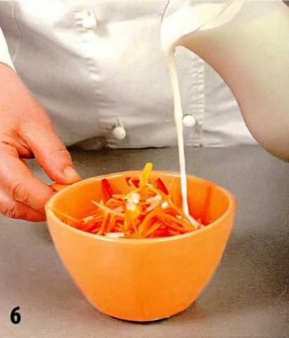Холодный кефирный суп с овощами - фото шага 6