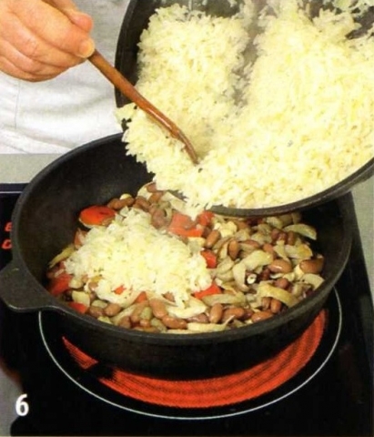 Рис с овощами - фото шага 6