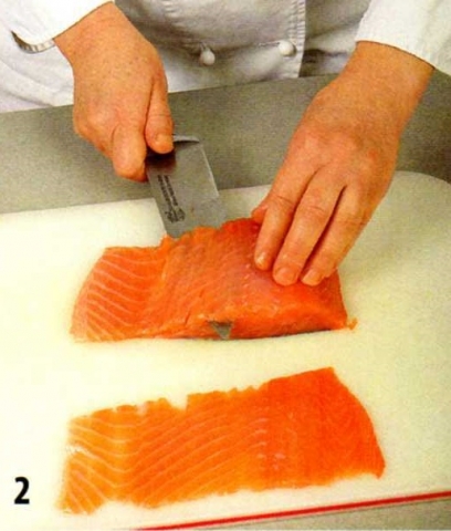 Салат рыбный торт - фото шага 2