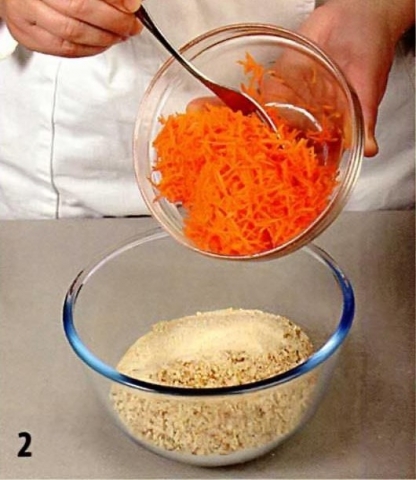 Торт «Морковка» - фото шага 2