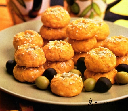 Готовое блюдо Печенье с оливками