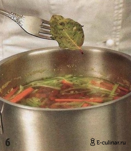 Лёгкий овощной суп с фасолью - фото шага 6