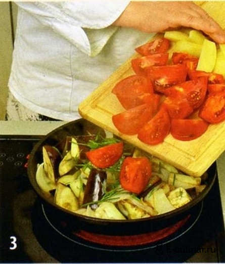 Овощное рагу с тимьяном и эстрагоном - фото шага 3