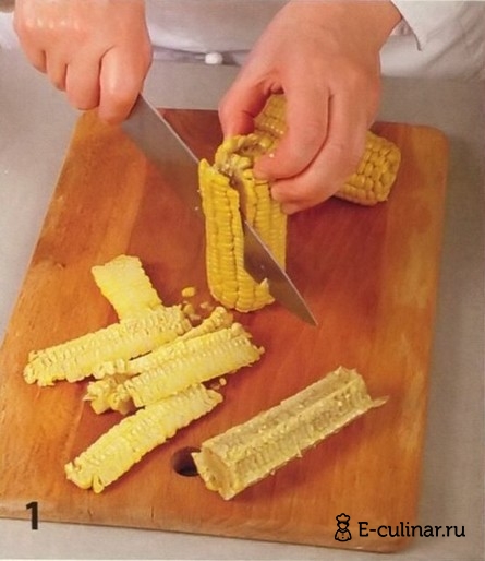 Овощи, маринованные с кукурузой - фото шага 1