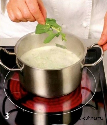 Суп- пюре из зеленого горошка с мятой - фото шага 3