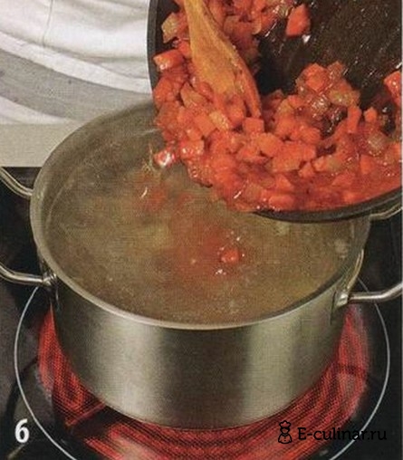 Суп с мясными фрикадельками - фото шага 6