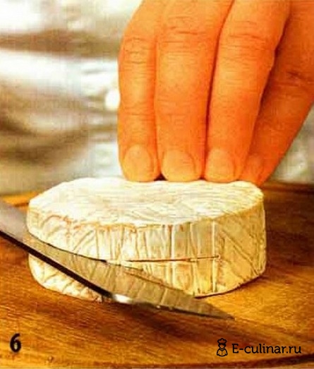 Сыр бри с грушево-ореховой прослойкой - фото шага 6