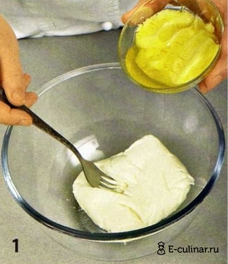 Сырная лепешка - фото шага 1