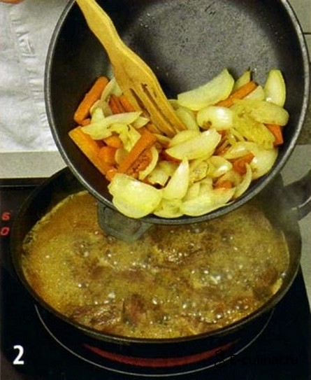 Телятина с запеченным картофельным пюре - фото шага 2