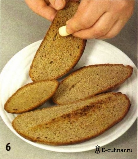 Закуска «Грибная икра на чесночных тостах» - фото шага 6