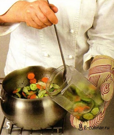 Зимний овощной салат - фото шага 5
