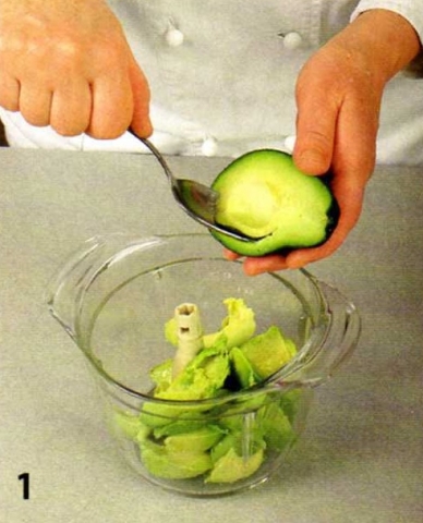 Крем из авокадо - фото шага 1