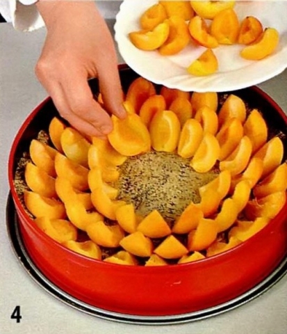 Пирог с маком и абрикосами - фото шага 4